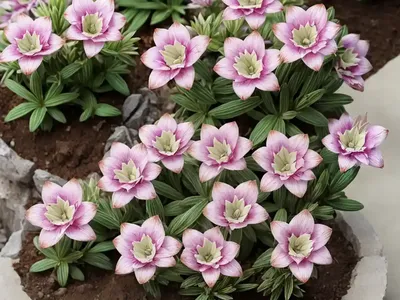 Lewisia Cotyledon ‘Elise Mixed’ (Siskiyou Lewisia)