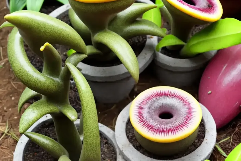 Lifesaver plant (huernia zebrina)