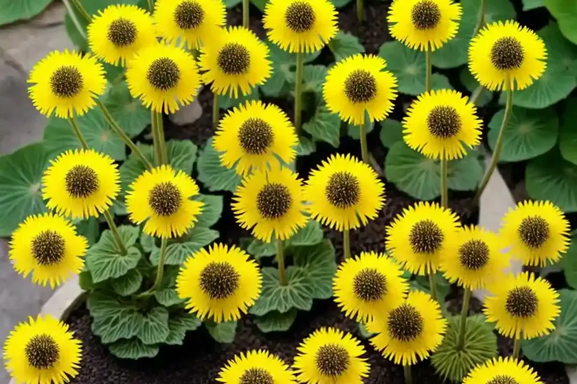Ligularia ‘bottle rocket’ (leopard plant) — photo 3