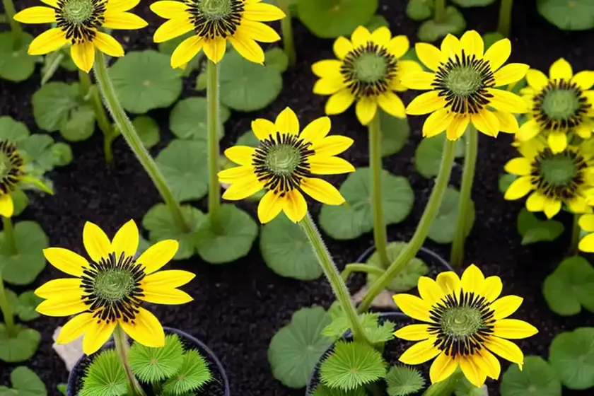 Ligularia ‘bottle rocket’ (leopard plant)