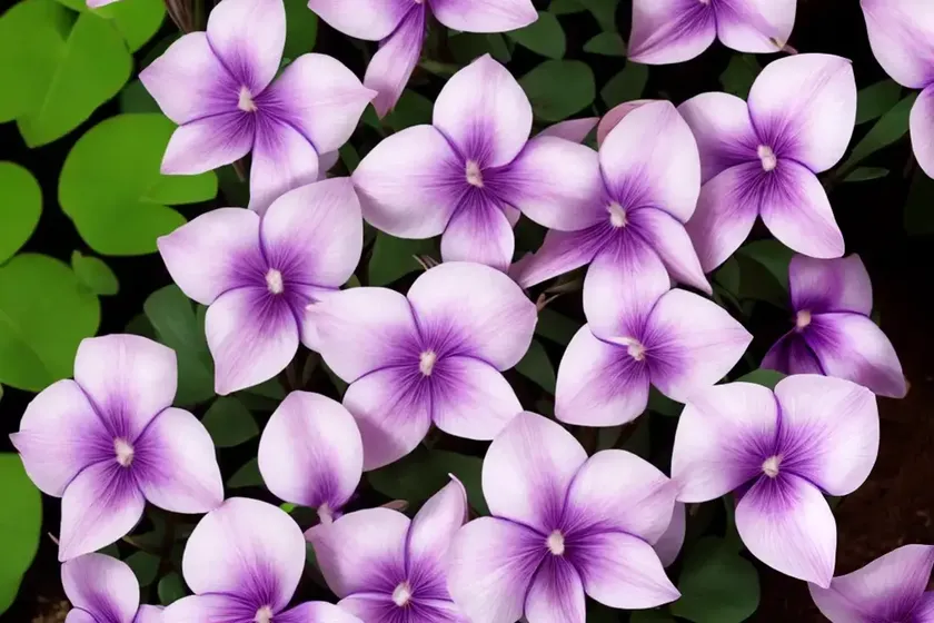 Lilac oxalis (oxalis incarnata) — photo 2