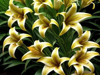 Lilium Auratum (Golden-Rayed Lily)