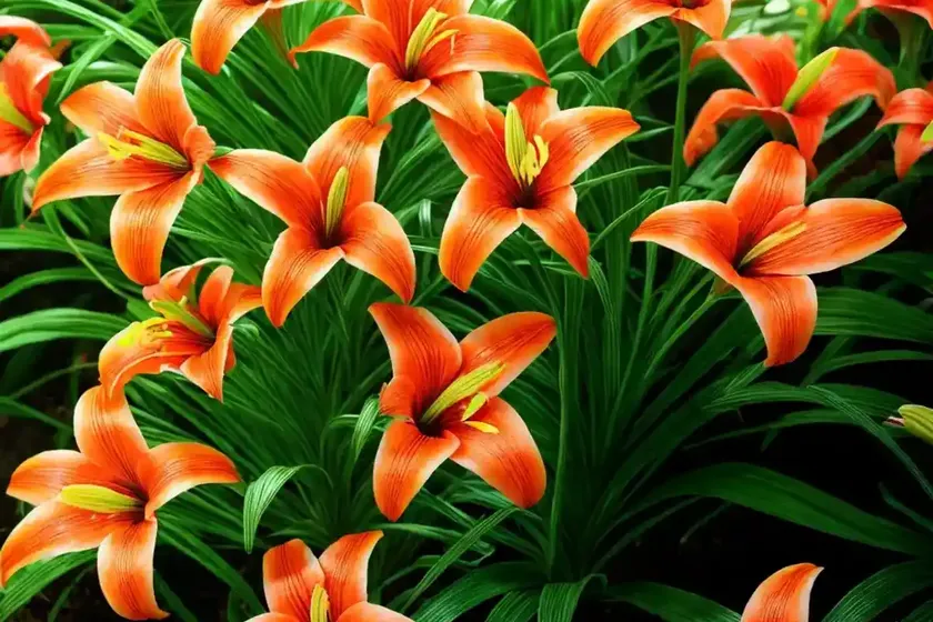Lilium pumilum (coral lily)