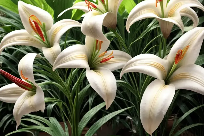 Lilium Roselily Elena (Double Oriental Lily)