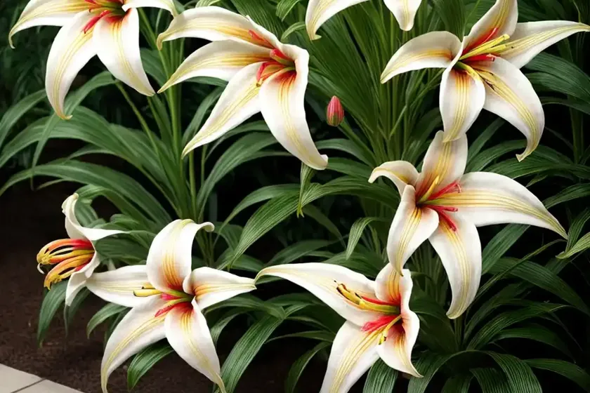 Lilium roselily samantha (double oriental lily) — photo 3