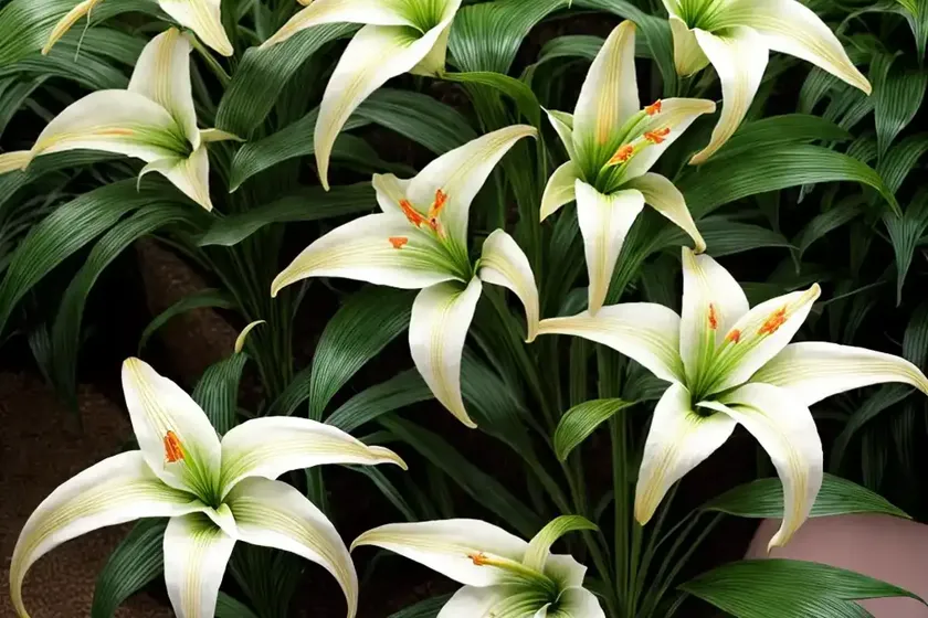 Lilium roselily tatsjana (double oriental lily) — photo 2