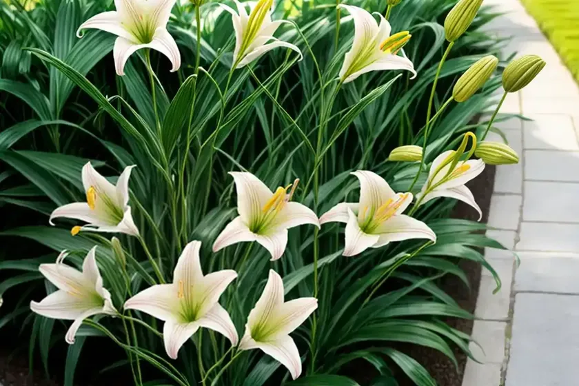 Lilium ‘Silk Road’ Aka ‘Friso’ (Orienpet Lily) — photo 2