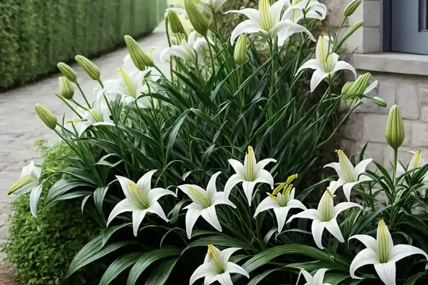 Lilium ‘Silk Road’ Aka ‘Friso’ (Orienpet Lily) — photo 3