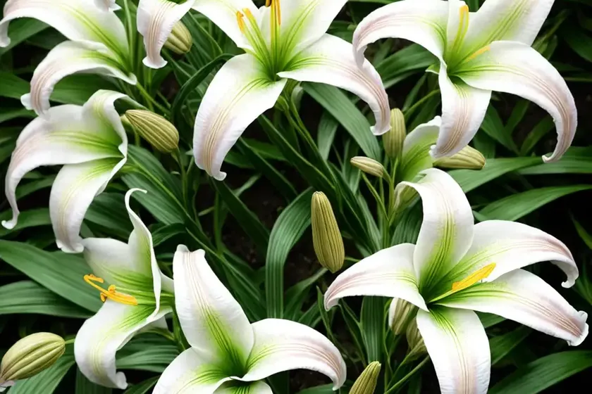 Lilium ‘Silk Road’ Aka ‘Friso’ (Orienpet Lily)