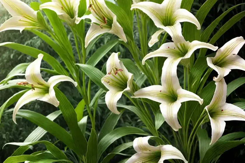 Lilium superbum (lily) — photo 3