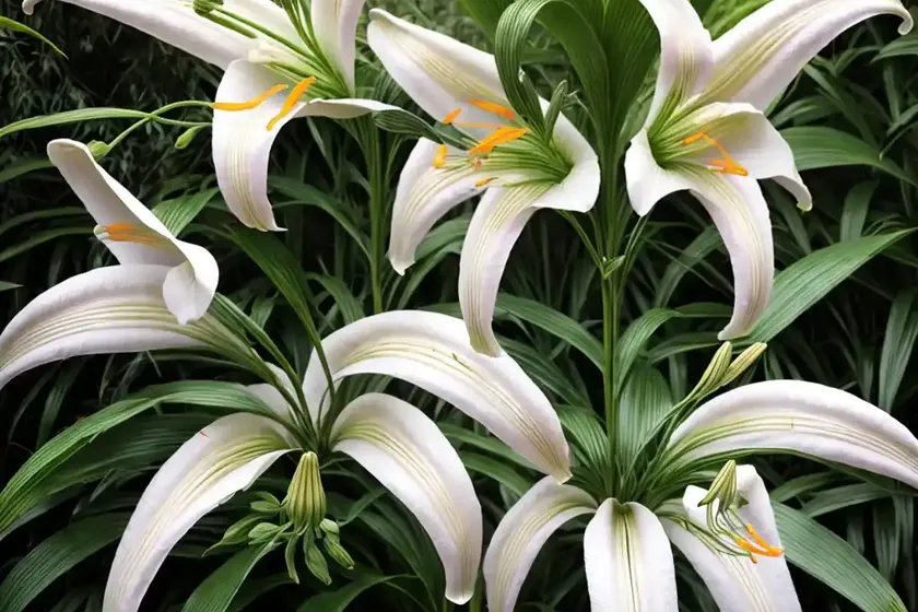 Lilium superbum (lily)