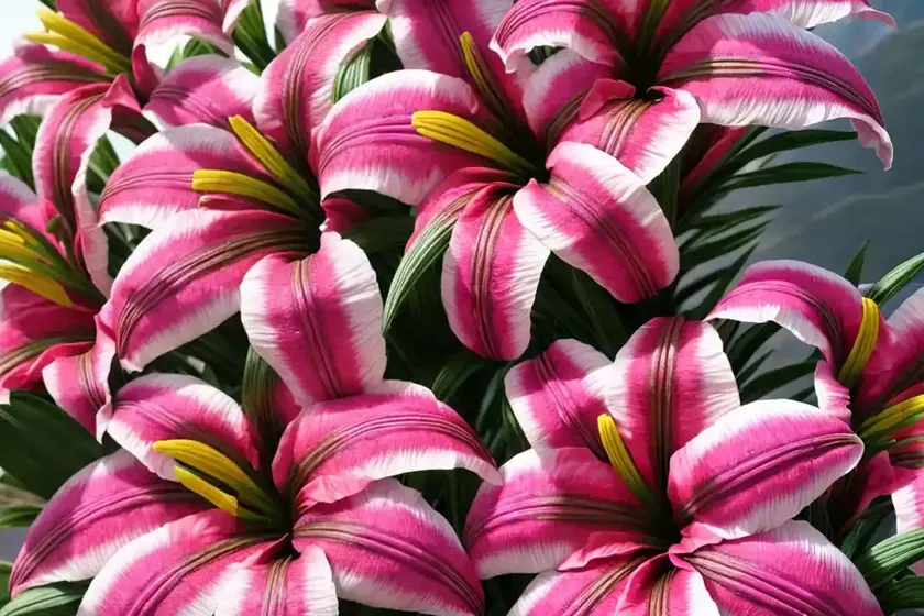 Lily Of The Incas (Alstroemeria ‘Pacific Sunset Dark Pink’) — photo 2