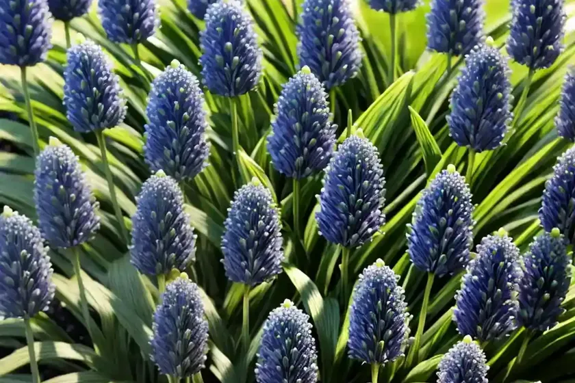 Lily turf (liriope muscari) — photo 3