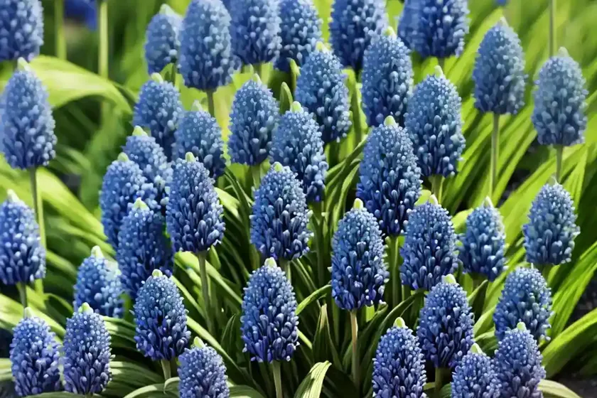 Lily turf (liriope muscari ‘big blue’) — photo 2