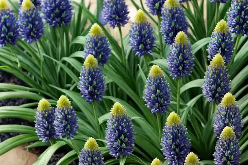 Lily turf (liriope muscari ‘okina’) — photo 3