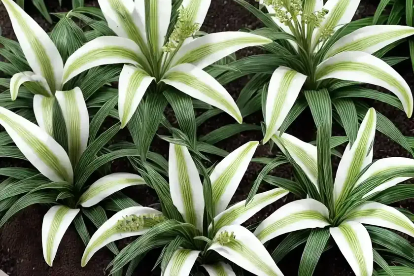 Lily turf (liriope spicata ‘gin-ryu’ silver dragon) — photo 2