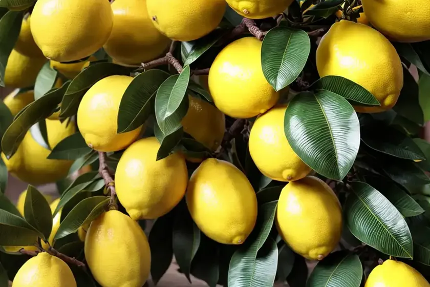 Limon eureka (citrus x limon ‘eureka’)