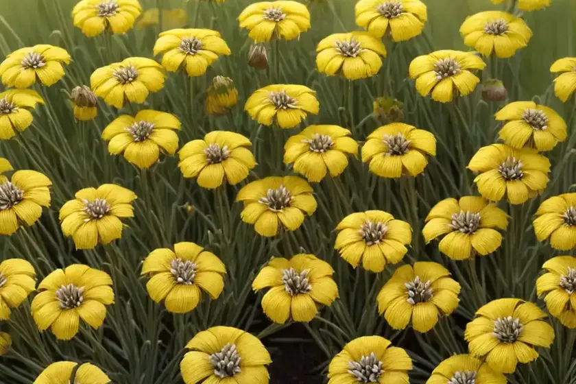 Linum Flavum ‘Compactum’ (Golden Flax) — photo 2
