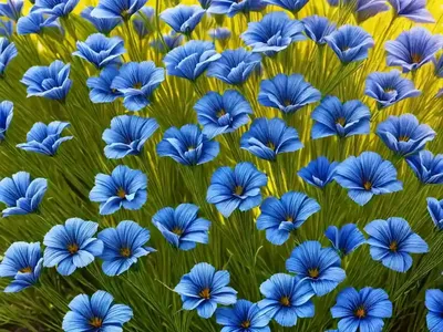 Linum Grandiflorum (Flowering Flax)