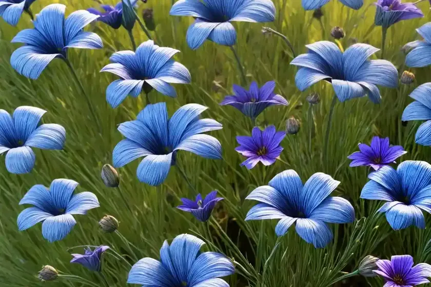 Linum usitatissimum (common flax) — photo 2