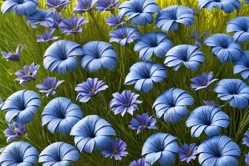 Linum usitatissimum (common flax) — photo 3