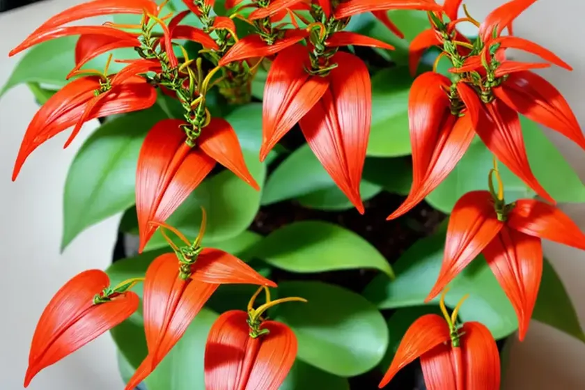 Lipstick plant (aeschynanthus radicans) — photo 3