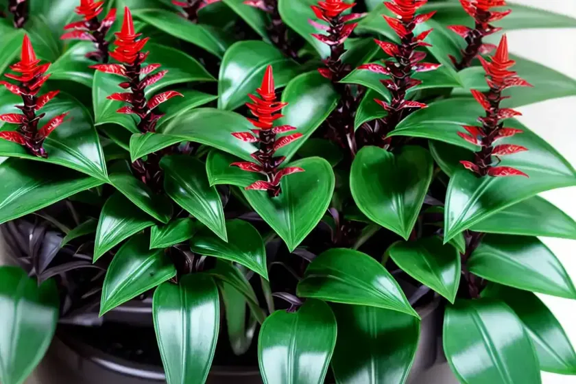 Lipstick plant ‘black pagoda’ (aeschynanthus longicaulis ‘black pagoda’) — photo 2
