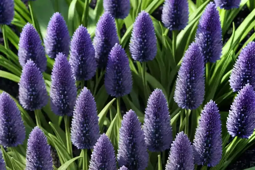 Liriope muscari ‘ingwersen’ (lily turf) — photo 2