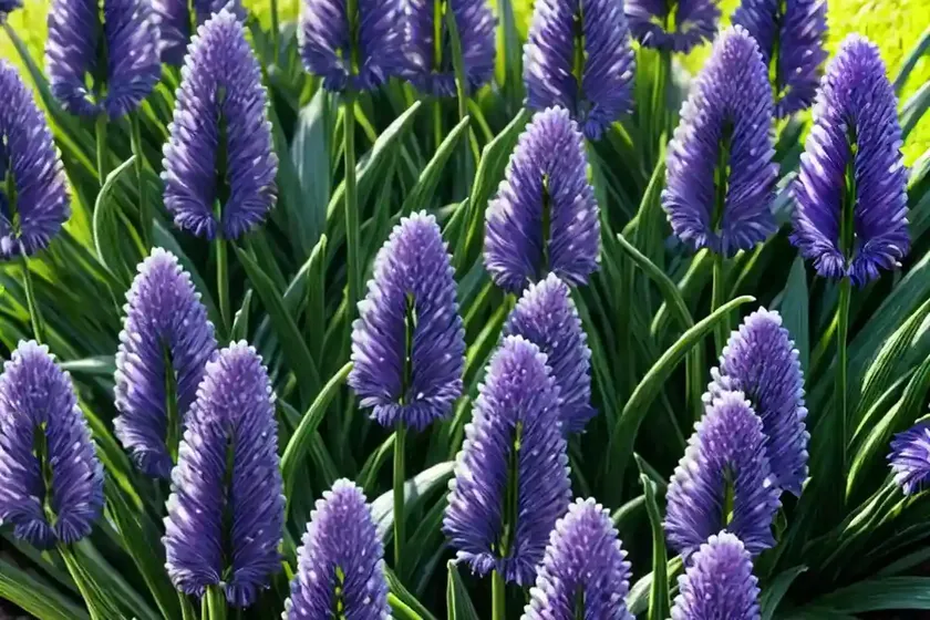 Liriope muscari ‘ingwersen’ (lily turf) — photo 3