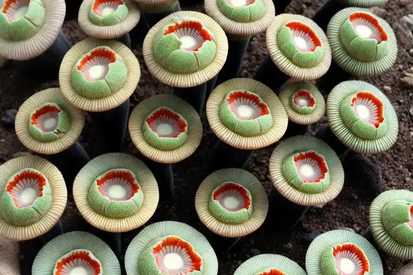 Lithops fulleri (lithops pseudotruncatella) — photo 3