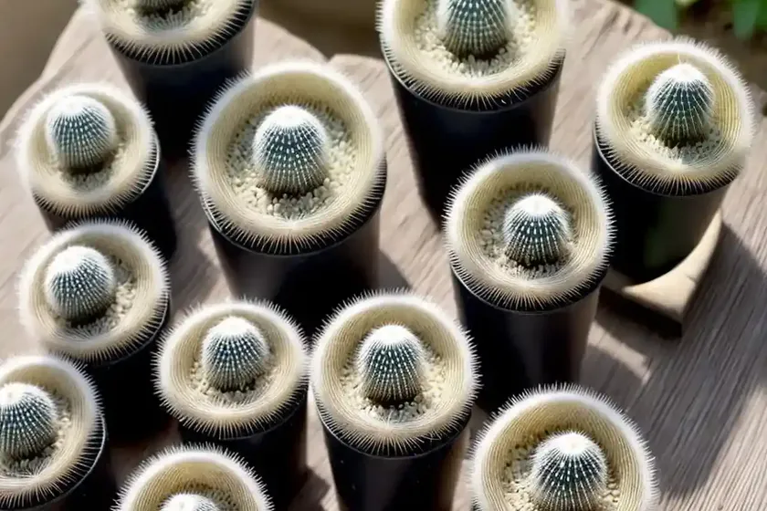 Little candles (mammillaria prolifera) — photo 2