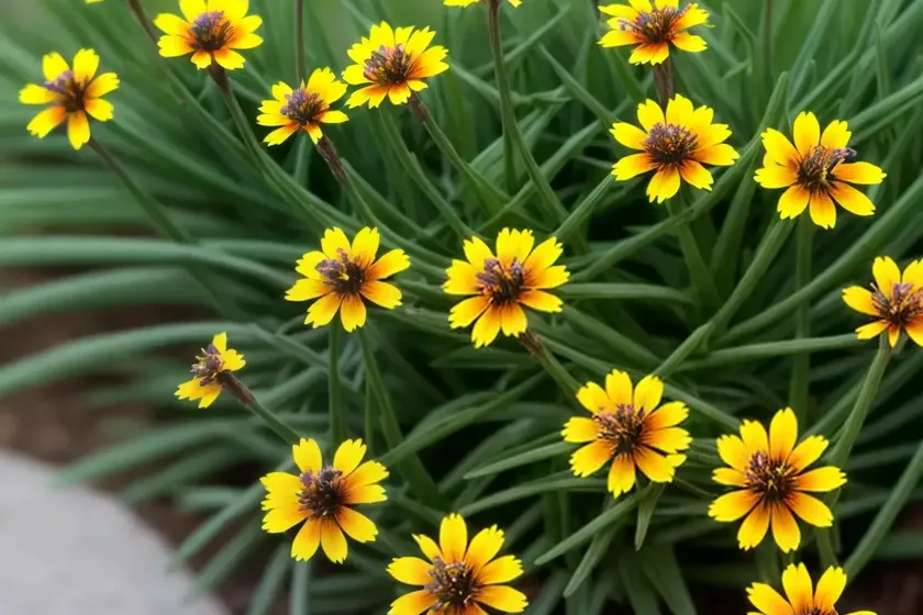 Little hawkbit (leontodon saxatilis) — photo 3