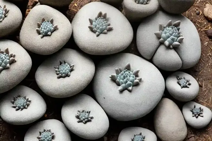 Living rock (ariocarpus trigonus) — photo 3