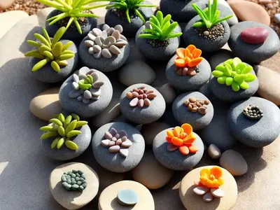 Living Stones (Lithops Helmutii)