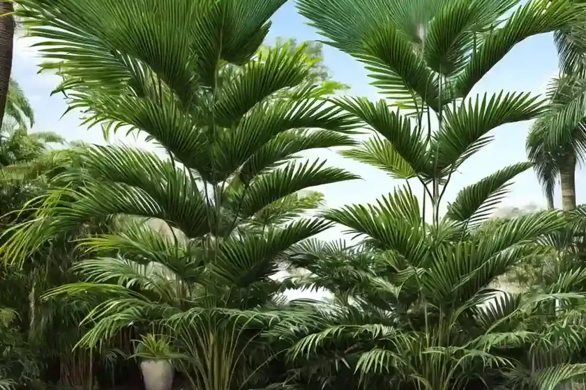 Livistona chinensis (chinese fan palm) — photo 2