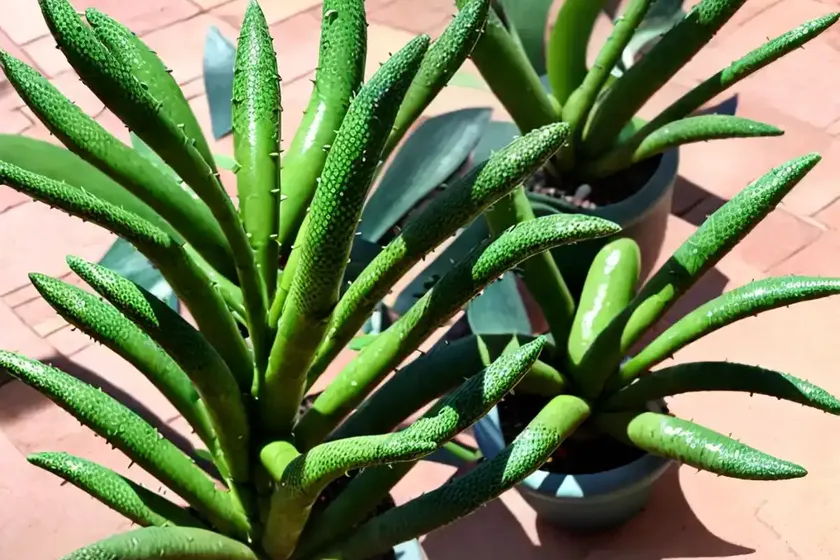 Lizard tail (gasteraloe beguinii) — photo 3