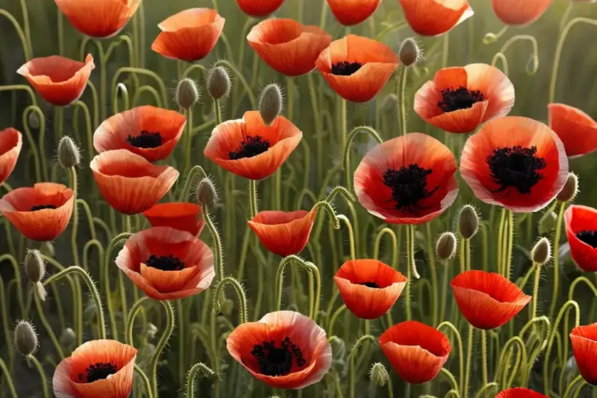 Long-headed poppy (papaver dubium) — photo 2