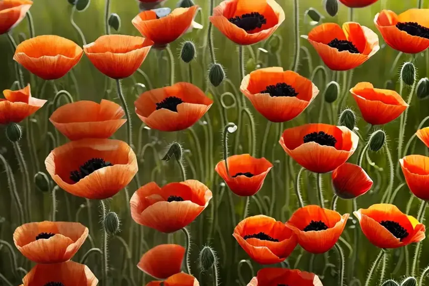 Long-headed poppy (papaver dubium) — photo 3