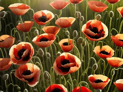 Long-headed Poppy (Papaver Dubium)