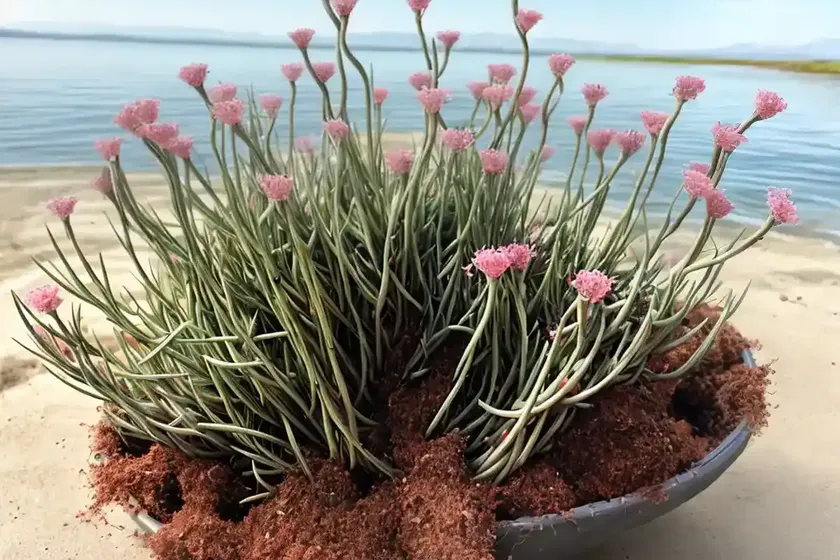 Long-spiked glasswort (salicornia dolichostachya) — photo 3