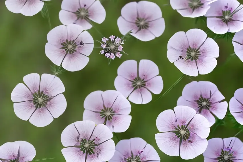 Long-stalked crane’s-bill (geranium columbinum) — photo 2