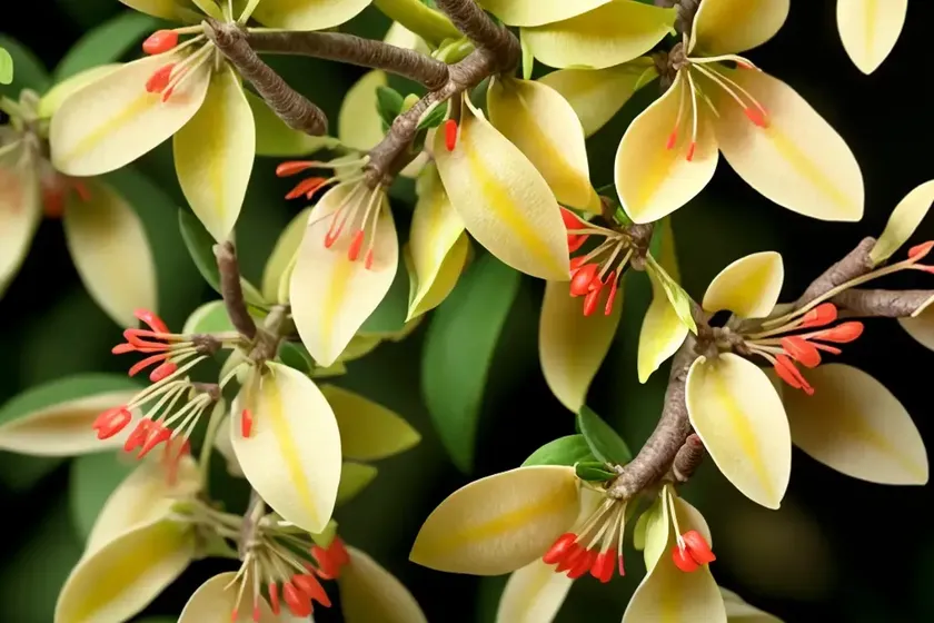 Lonicera japonica ‘halliana’ (japanese honeysuckle) — photo 3
