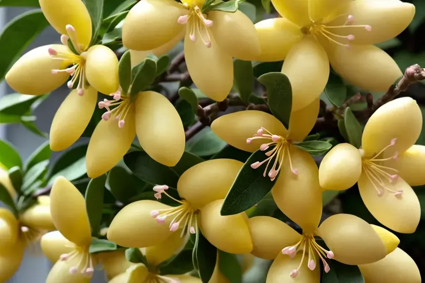 Lonicera ligustrina ‘lemon beauty’ (box honeysuckle) — photo 2