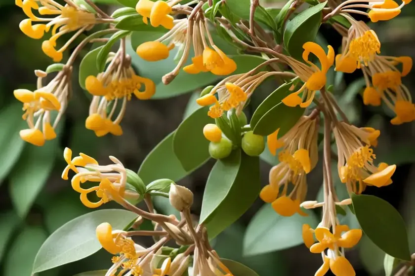 Lonicera ‘mandarin’ (honeysuckle) — photo 2