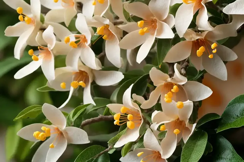 Lonicera periclymenum ‘peaches and cream’ (dutch honeysuckle) — photo 2
