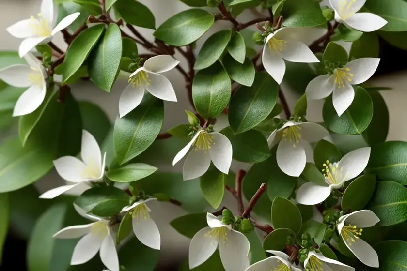 Lonicera x americana (american woodbine) — photo 3