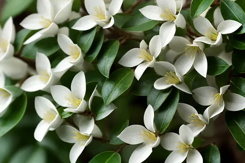 Lonicera x americana (american woodbine)