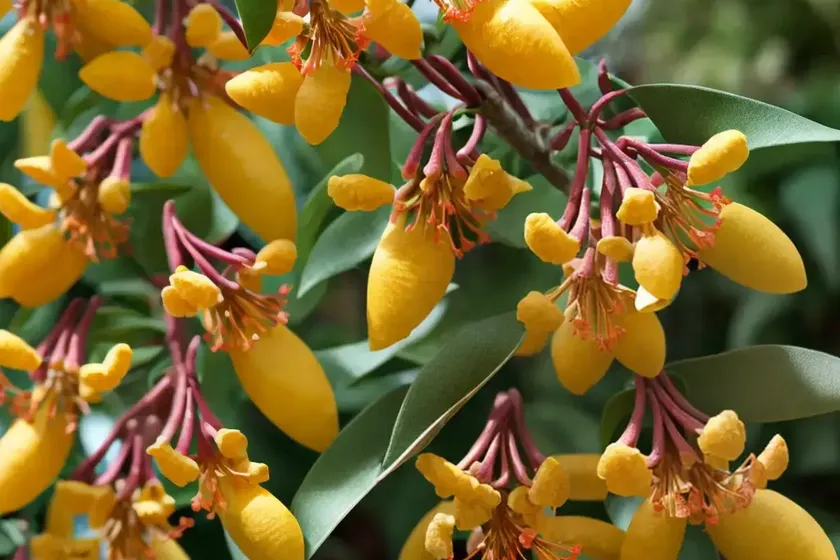 Lonicera x heckrottii ‘gold flame’ (honeysuckle) — photo 3