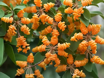 Lonicera X Heckrottii ‘Gold Flame’ (Honeysuckle)