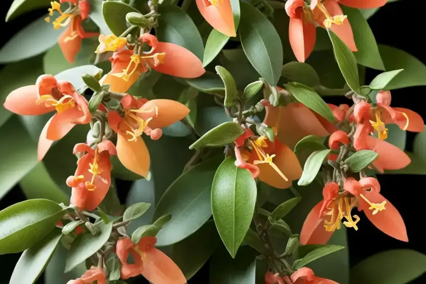 Lonicera x italica ‘harlequin’ (honeysuckle) — photo 3